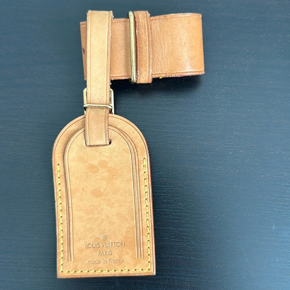 LV Luggage Tag Authentic #1